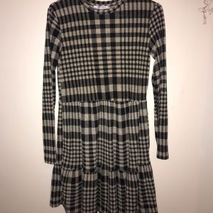 Zara Trafaluc Plaid Dress